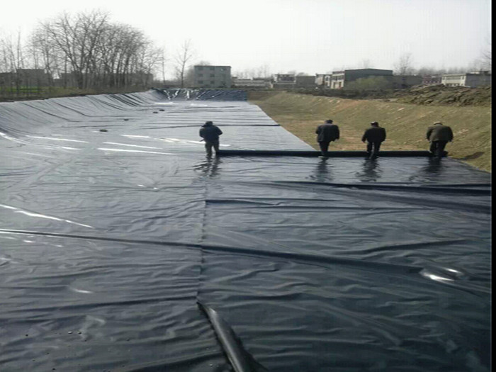 防滲膜安裝施工的節點處理