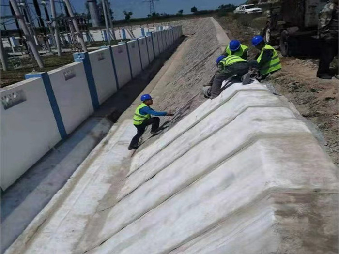 水泥毯施工簡介